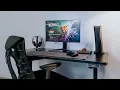 The Ultimate Minimal Gaming Setup - All Black Edition