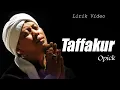 Download Lagu Taffakur - Opick { Lirik }
