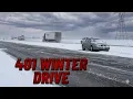 Why the 401 Is a Different Beast in Winter