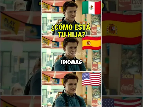 😂TOM HABLA ESPAÑOL PERO EN 3 IDIOMAS #spiderman #spidermanbrandnewday #tomholland