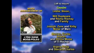 Lydia Siana Moise Polius Long Obituary