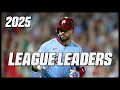 MLB League Leaders of 2025