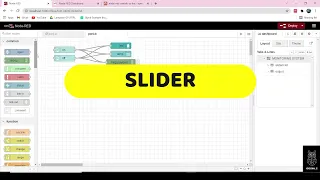 5 - NODE-RED SLIDER SWITCH NODE CHANGE NODE IN DASHBOARD