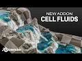 Cell Fluids Geometry Nodes Powered Addon for Simulating Realistic Fluids