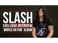 Download Lagu Slash Talks 'World on Fire' Album