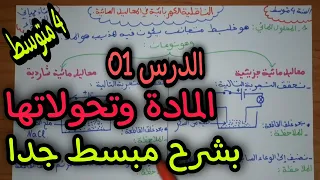 الشاردة والمحلول الشاردي النقل الكهربائي في المحاليل المائية للسنة 4 متوسط 