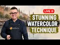 Exclusive Watercolor Workshop With Konstantin Sterkhov