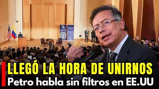 Petro spoke candidly in the US and the reaction of Colombians surprised everyone