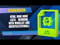 HTML DOM Node Lists - Working With NodeList and QuerySelectorAll