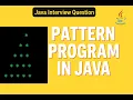 Java Pattern Program Explained in Hindi Right-Aligned Star Triangle using Nested Loops
