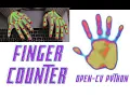Finger Counter Project in Opencv-Python Free Source Code