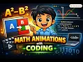 Some Bad Animations of Maths algebraic expression with coding