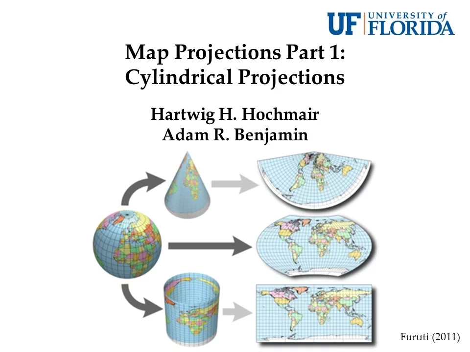 Map Projections Part 1: General Information & Cylindrical Projections