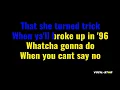 Case Of The Ex Karaoke | Mya Karaoke Version