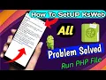 How to Setup Ksweb Pro how to use localhost as web server In Android Localhost enable in chrome