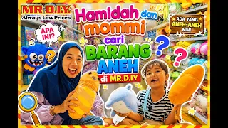 hamidah dan mommi mencari barang barang aneh dan unik di MR.DIY !! #funny #mrdiy #anak #boneka