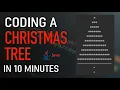 Learn Programming - Code a Christmas Tree in 10 MINUTES