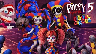 Pomni Lovebraids and Pomnitype takes over Lily's House in Poppy Playtime 5