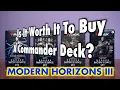 Is it Worth It To Buy A Modern Horizons 3 Commander Deck A Magic The Gathering Product Review