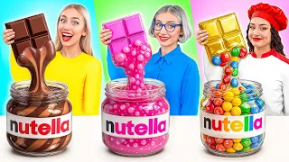 تحدي تحضير الطعام   حيل المطبخ اللذيذة                    دندنها