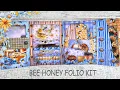 Bee Honey Themed Junk Journal Folio Printable - Instant Download For SALE on Etsy