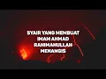 Download Lagu Syair Yang Membuat Imam Ahmad Rahimahullah Menangis