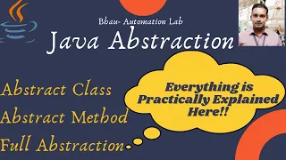 Java Abstraction abstract class and abstract methods in Java Hindi Java OOPS