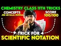 SCIENTIFIC NOTATION TRICKS CLASS 11 SCIENTIFIC NOTATION 11th class