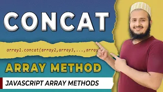 Concat Method in Javascript How to concat Array in Javascript Array Methods in Javascript 2022