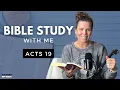 Acts 19 A RIOT In Ephesus Bible Study WITH Me