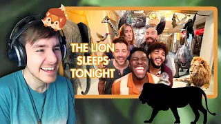 Download Music Coach REACTS: Voiceplay - The Lion Sleeps Tonight MP3