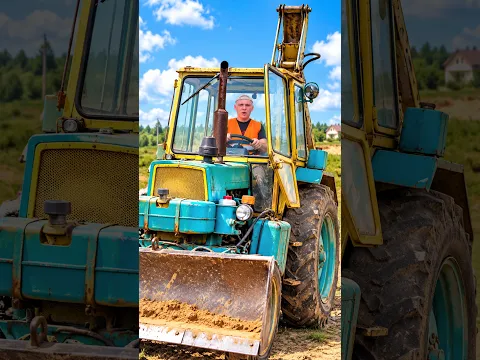 Завів трактор і поїхав на роботу! Що будемо копати? 😱🚜