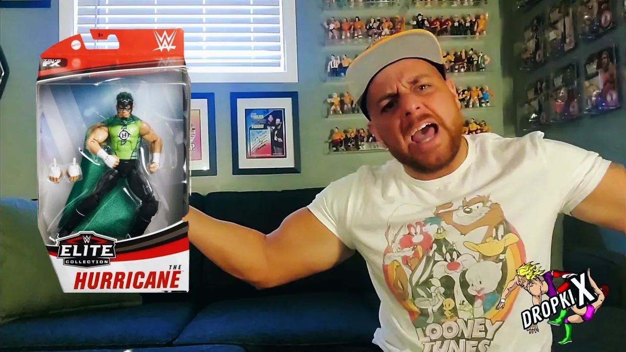 WWE Mattel Elite Series 75 the Hurricane unboxing and review
