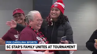 Family of Gamecock s Player Reunites for Big Game