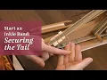 Lagu Starting an Inkle Band: Securing the Tail