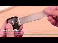 installation for fitbit versa milanses band