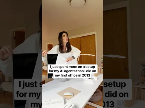 My AI Agents Have a Better Office Than I did #asmr
