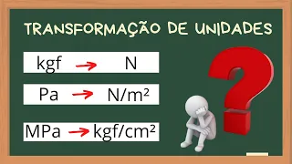 Quick and easy unit transformation MPa and kN