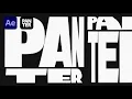 How to Make Kinetic Warp Text Animation in After Effects