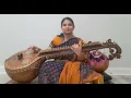 Lagu Maha Ganapatim | Naata Raagam | Muthuswamy Dikshitar | Veena