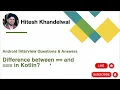 Equals in Kotlin Explained vs equals vs Real Examples