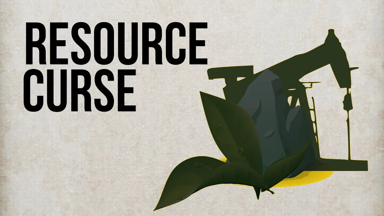 Why Resource Rich Countries Grow Slowly?