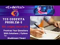 TCS CodeVita Problem 5 Kth Largest Factor of N CodeVita Previous Year Questions With Solutions