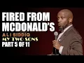 Fired from McDonald s Part 5 of 11 Ali Siddiq My Two Sons Stand Up Comedy