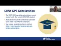 Scholarships First Gen Student Success Series CUNY SPS Events