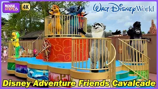 Disney Adventure Friends Cavalcade at Magic Kingdom 2026 - Multiple Angles - (4K) Walt Disney World