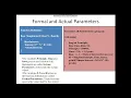 Formal And Actual Parameters
