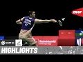 Lagu Former world champion Kunlavut Vitidsarn faces off against Alwi Farhan