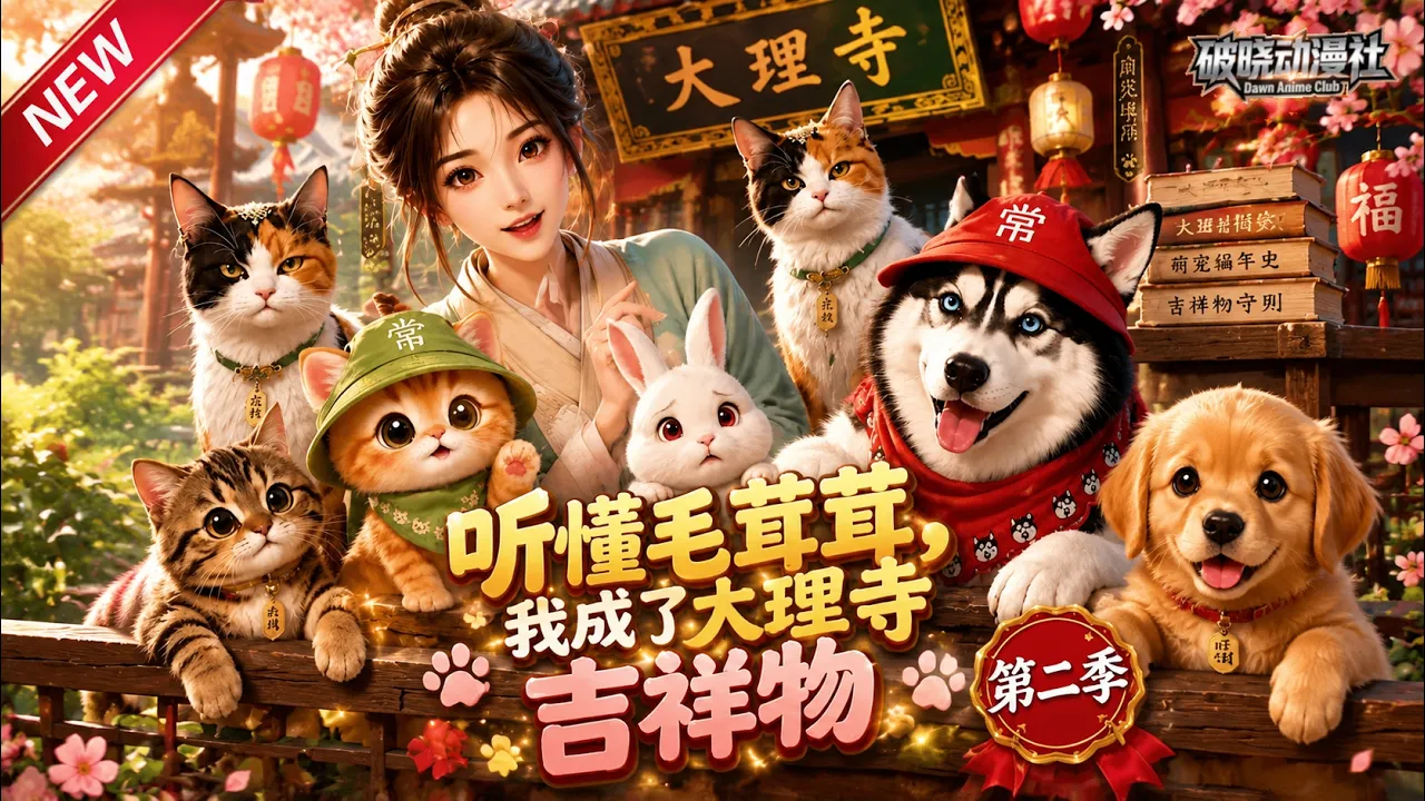 听懂毛茸茸,我成了大理寺吉祥物第二季