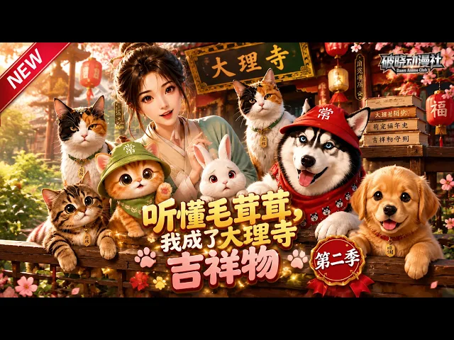 听懂毛茸茸，我成了大理寺吉祥物第二季